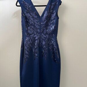 Beaded cocktail dress